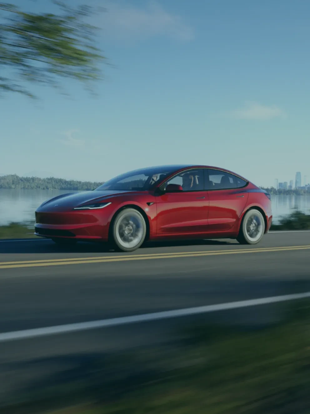 Superlease Tesla Model 3 lease hero